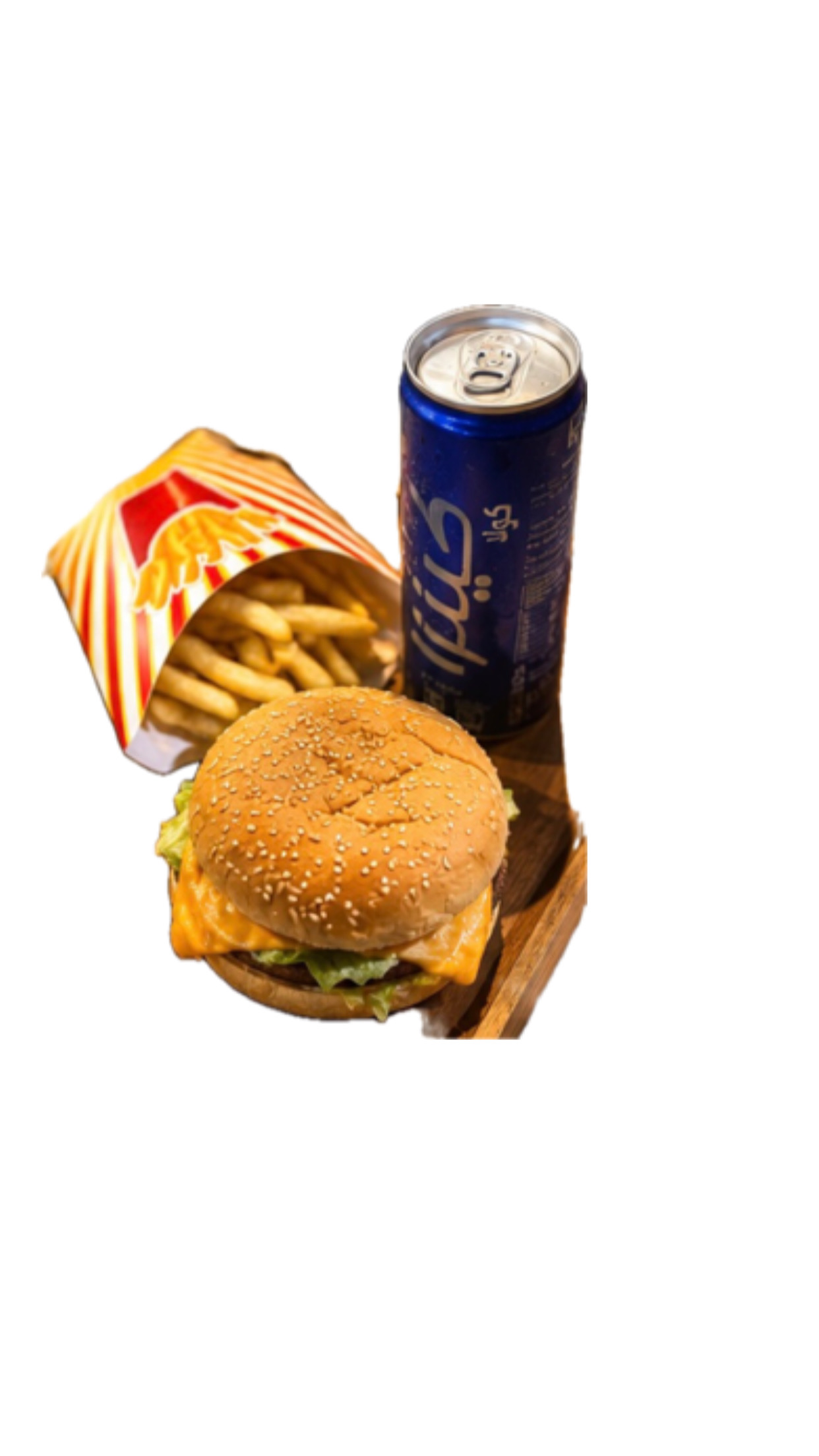 وجبة برغر دجاج