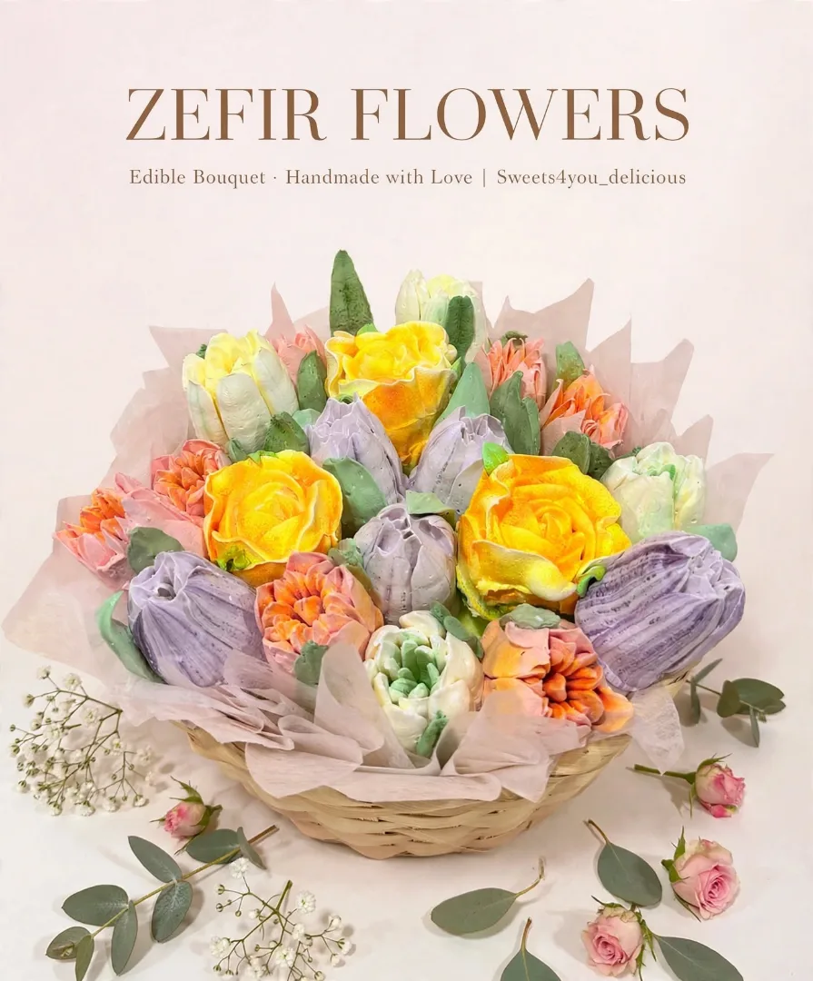 Zefir Flowers 10cm