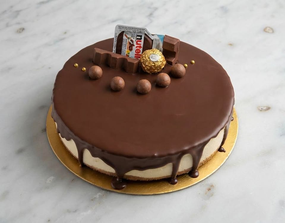 تشيزكيك  نوتيلا - Nutella Cheesecake