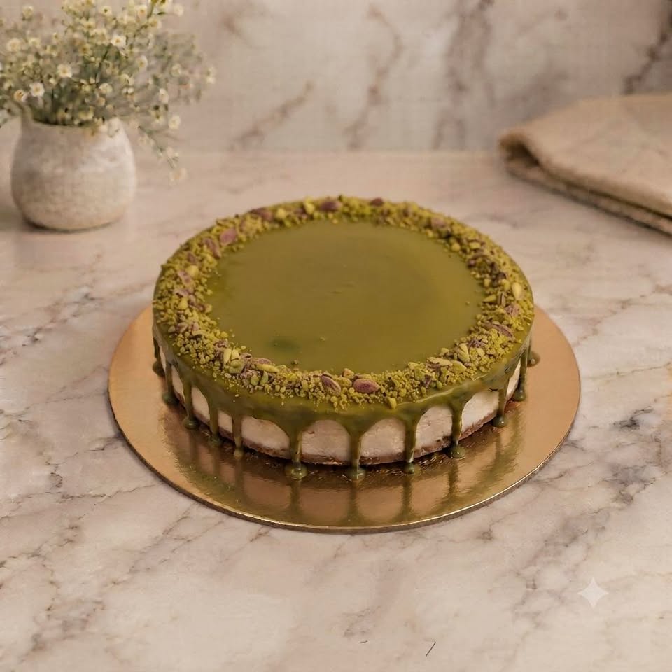 تشيزكيك  بيستاشيو - Pistachio Cheesecake